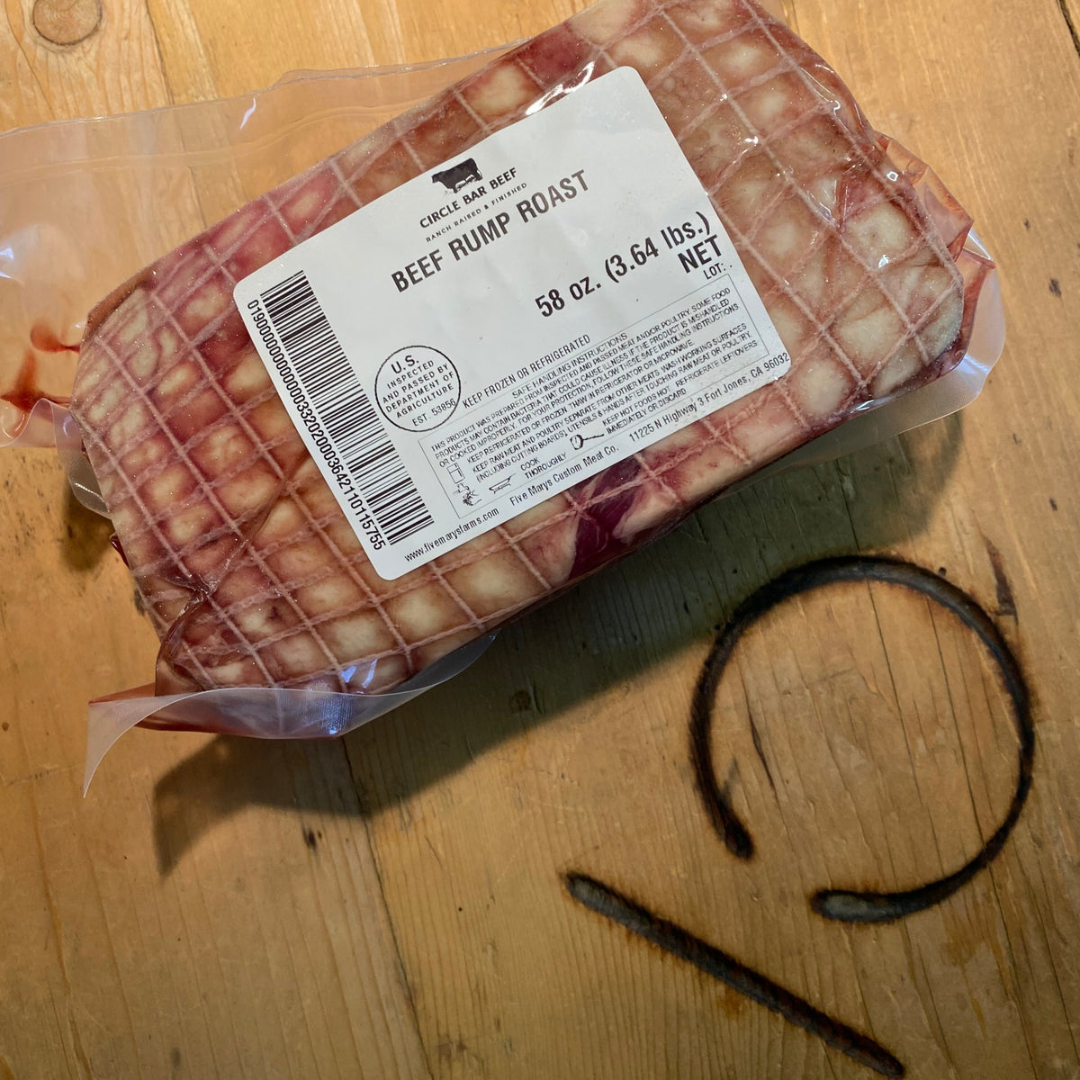 Beef Romp Rump Roast – Circle Bar Beef