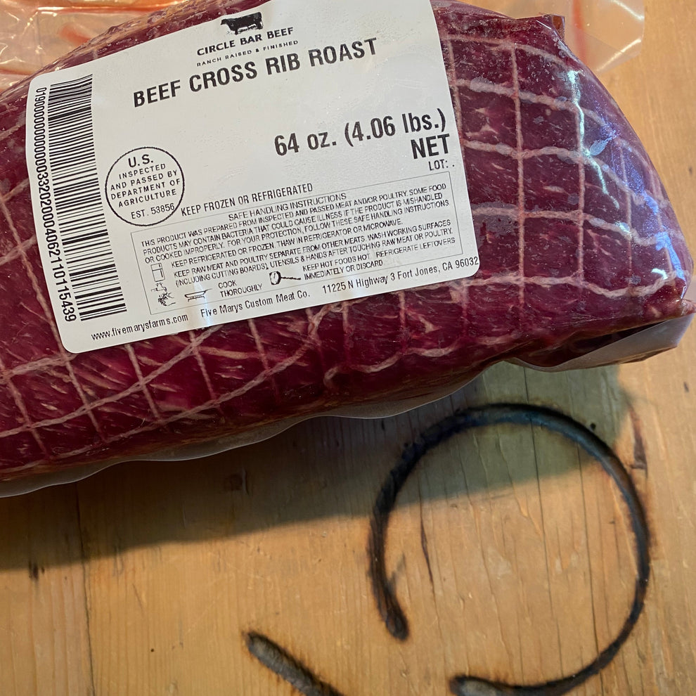 Cross Rib Roast – Circle Bar Beef
